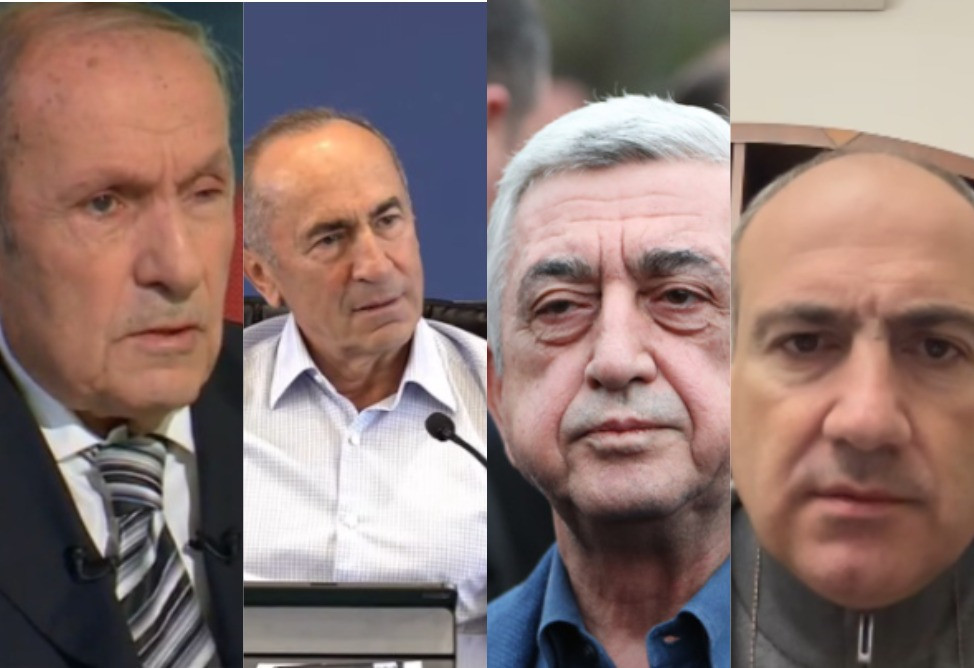 Paşinyan Ter-Petrosyan, Koçaryan və Sarkisyanı yenidən debata çağırıb: "Siz üçünüz, mən tək"