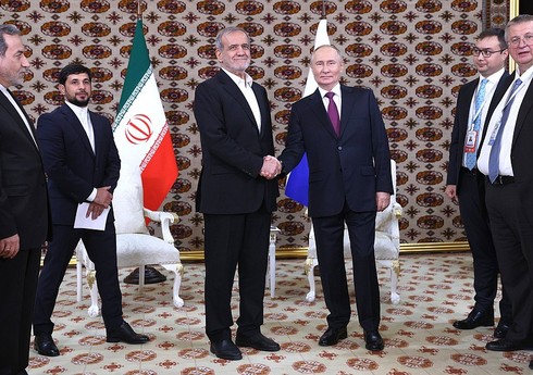 Pezeşkian və Putin neft-qaz sahəsində layihələrin reallaşdırılmasını sürətləndirməyə razılaşıblar