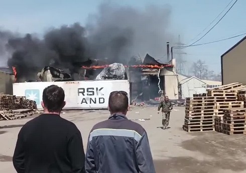 Primorskda anbarda güclü partlayış baş verib