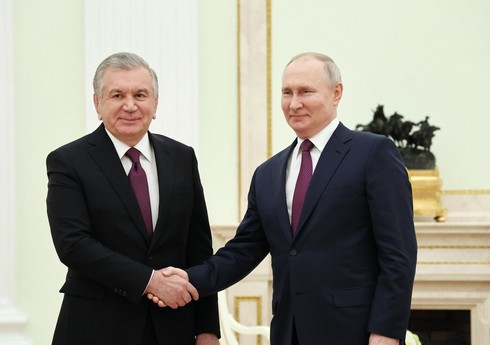 Putin və Mirziyoyev Rusiya-Özbəkistan müttəfiqliyini müzakirə ediblər