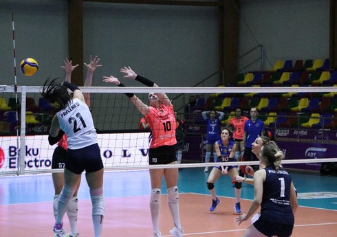 Qadın voleybolçular arasında Azərbaycan Yüksək Liqasında XIV tura yekun vurulub