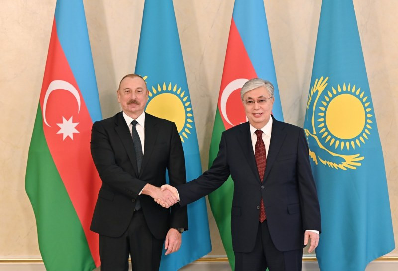 Qazaxıstan Prezidenti Kasım-Jomart Tokayev Prezident İlham Əliyevi təbrik edib