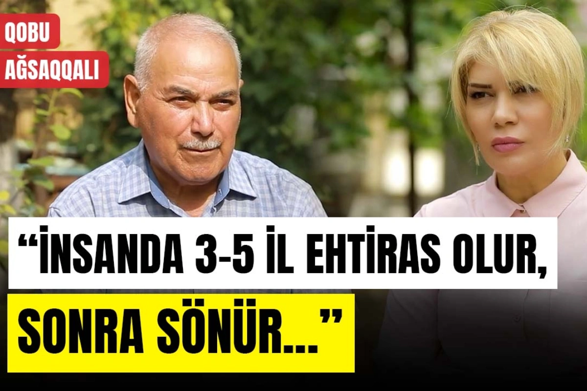 Qobu ağsaqqalı: "Həyat yoldaşımı toy gecəsi gördüm" - VİDEO
