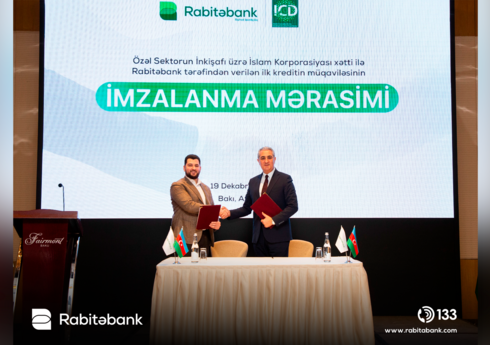 "Rabitəbank" ICD-nin xətti ilə verilən ilk kredit müqaviləsini imzalayıb