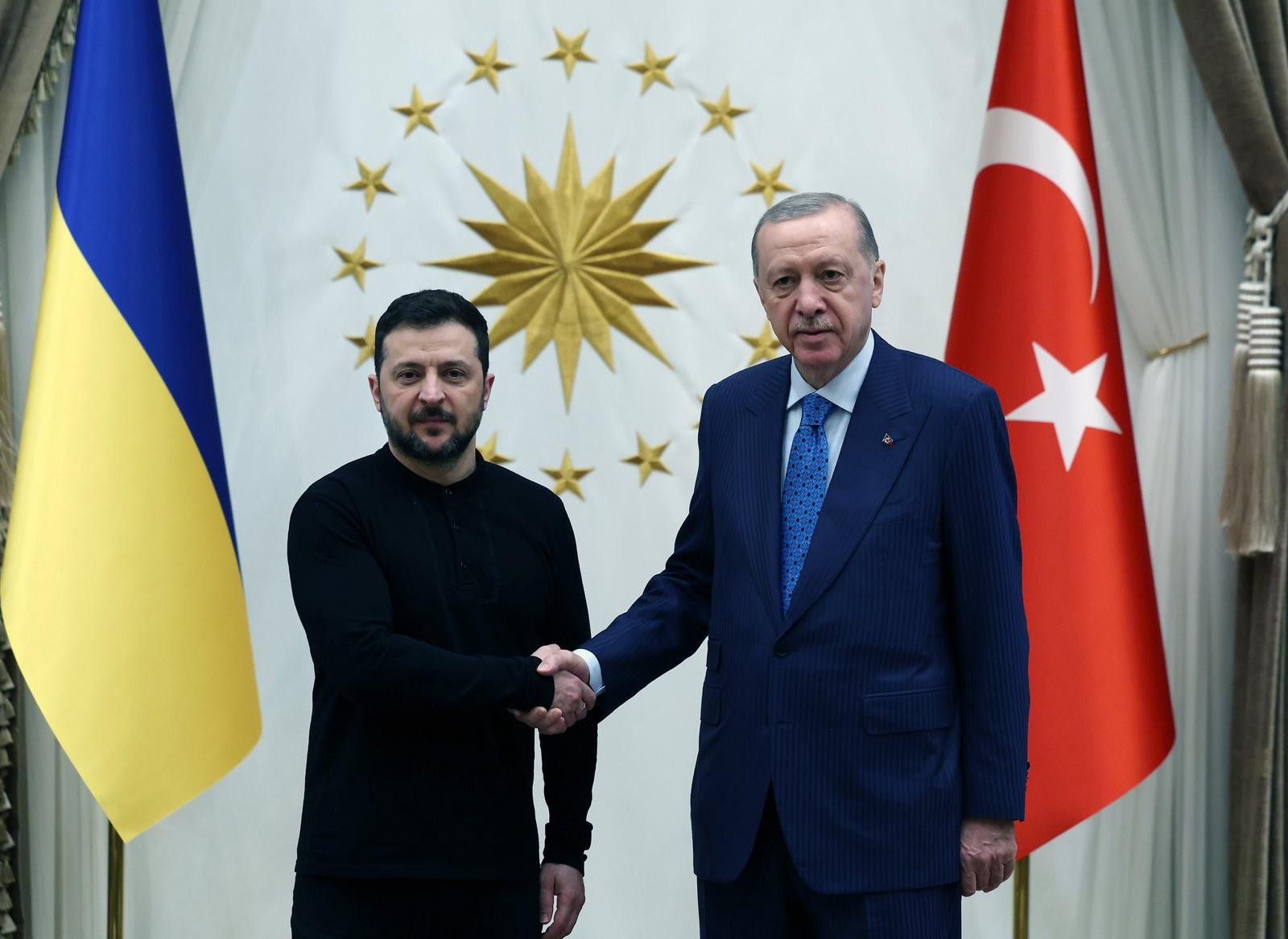 Ərdoğan Zelenski ilə görüşüb