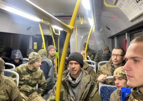 Rusiya Müdafiə Nazirliyi: Ukraynadan əsir hərbçilərimizin ilk qrupu qaytarılıb