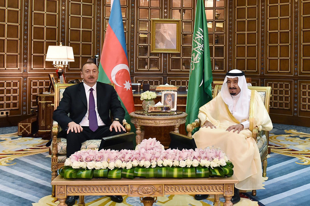 Səudiyyə Ərəbistanının Kralı Ramazan bayramı münasibətilə Azərbaycan Prezidentini təbrik edib