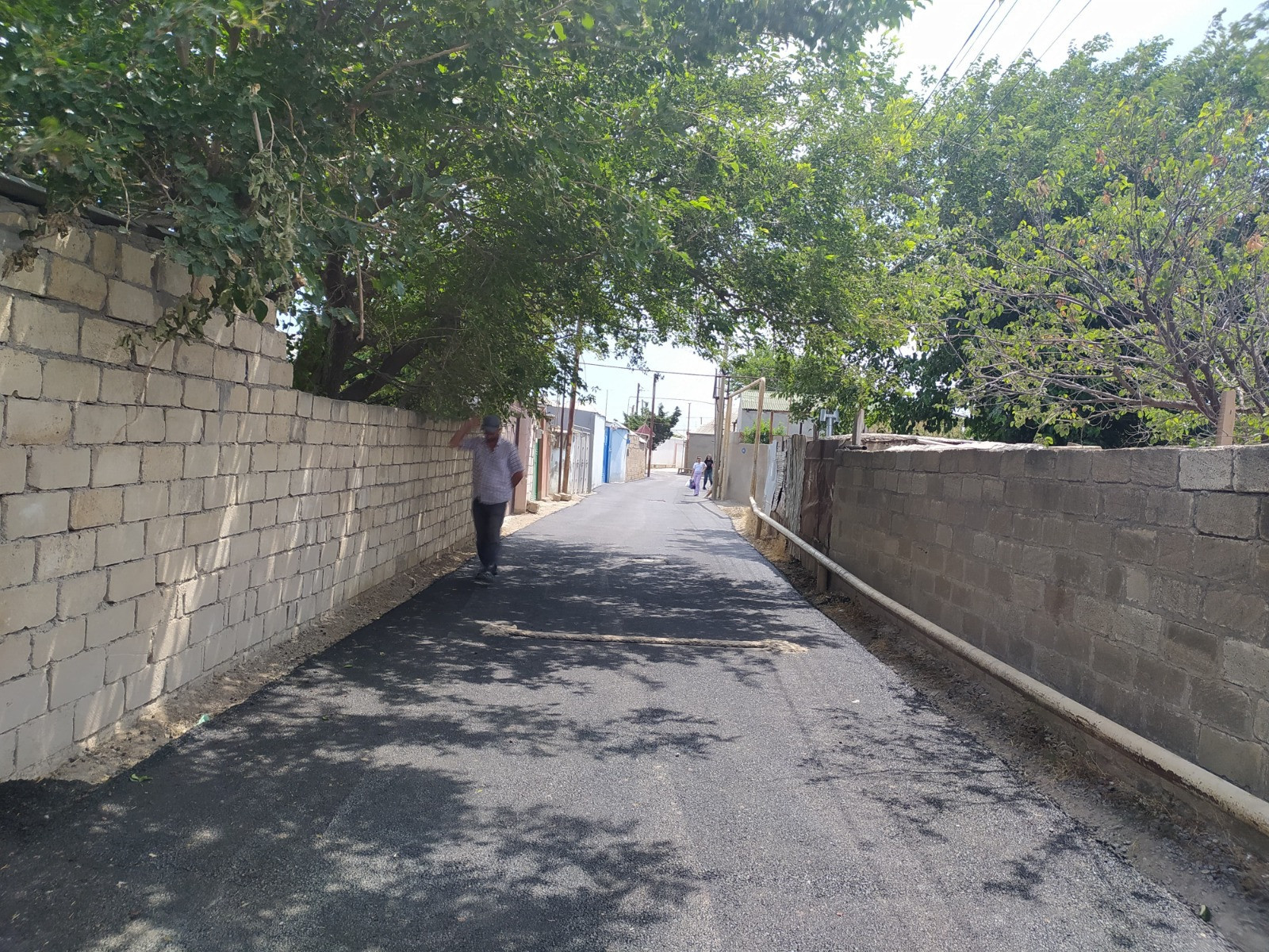 Sumqayıtda şəhid Gəray Məmmədov küçəsinə yeni asfalt çəkilib - FOTO