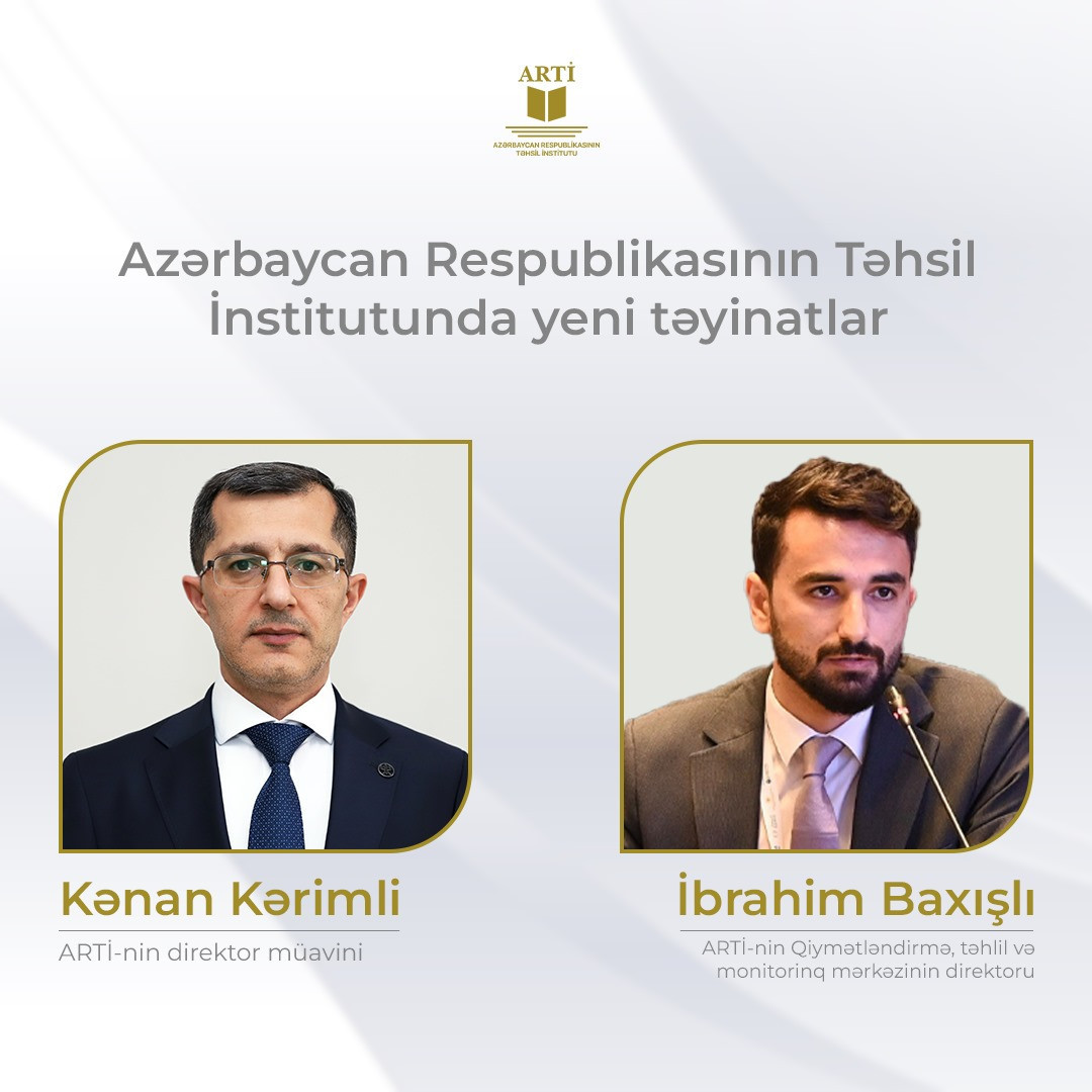 Təhsil İnstitutunda yeni təyinatlar olub