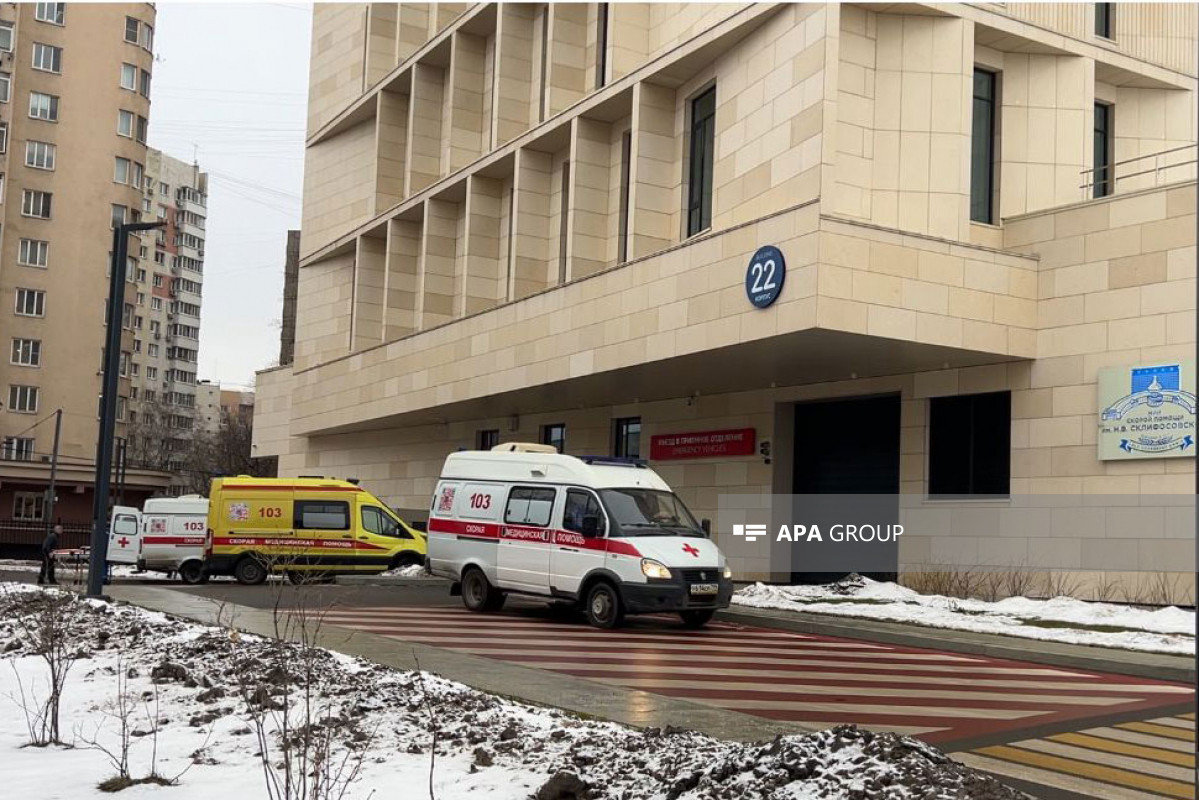 Təyyarə qəzasında xəsarət alan Rusiya vətəndaşları Moskvaya aparılıb - FOTO