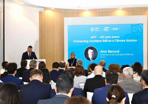 UIC-in sədri: "Dəmir yolu infrastrukturlarına sərmayələr artırılmalıdır"