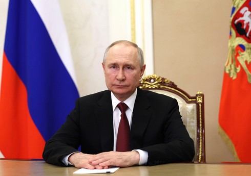 Vladimir Putin Birinci vitse-prezident Mehriban Əliyevanı təbrik edib