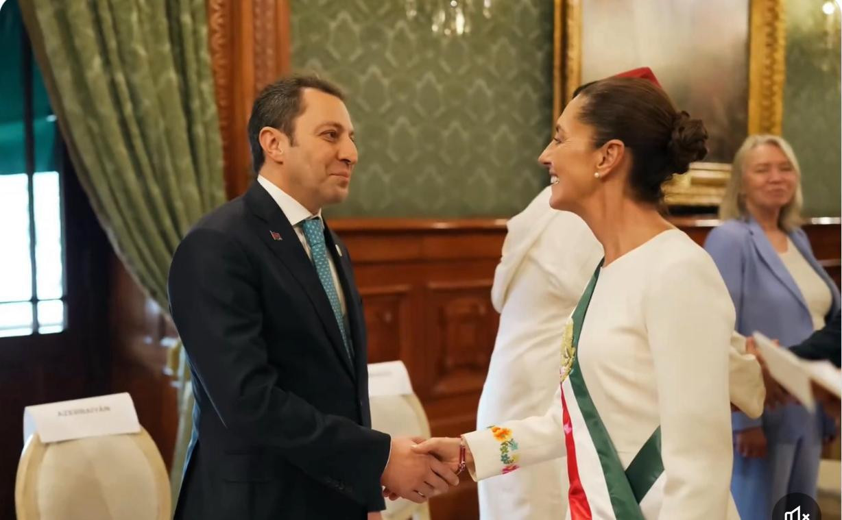 Xarici işlər nazirinin müavini Elnur Məmmədov Meksikaya səfər edib