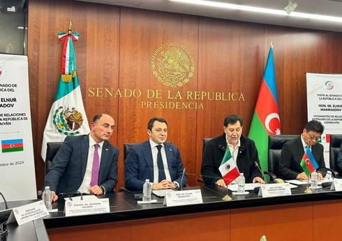 Xarici işlər nazirinin müavini Meksika prezidentinin andiçmə mərasimində iştirak edib