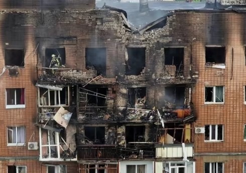 Xarkovun atəşə tutulması nəticəsində 3 nəfər ölüb, 21 nəfər yaralanıb