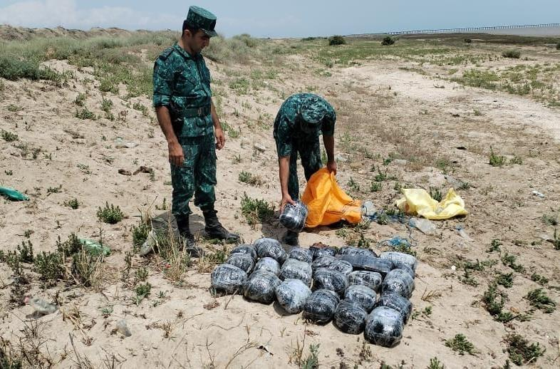 Xəzər dənizi vasitəsi ilə Azərbaycana narkotik keçirilməsinin qarşısı alınıb - FOTO