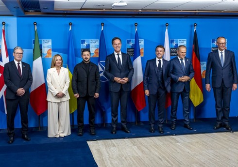 Zelenski Qərb liderlərilə Ukraynanın silahlandırılmasını müzakirə edib